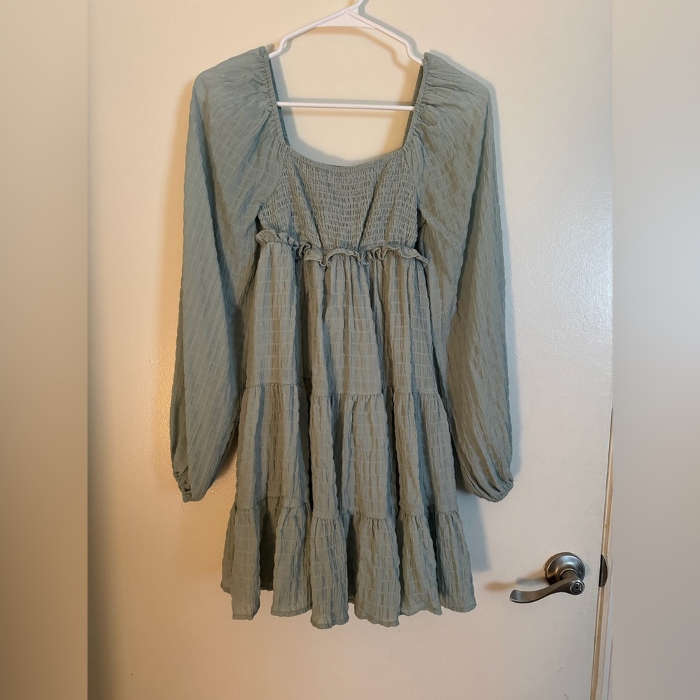 Altar’d State Green Casual Dress